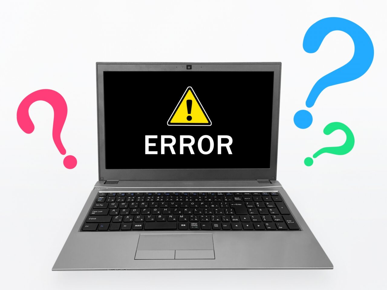 起動時にエラーが表示